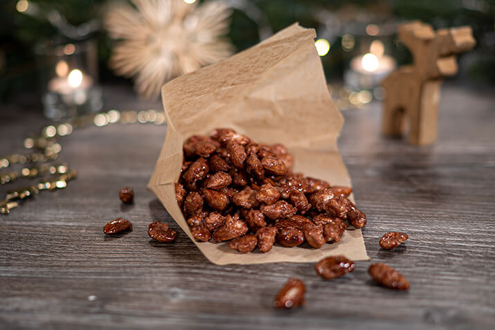 Gebrannte Mandeln wie vom Weihnachtsmarkt Gebrannte Mandeln wie vom Weihnachtsmarkt