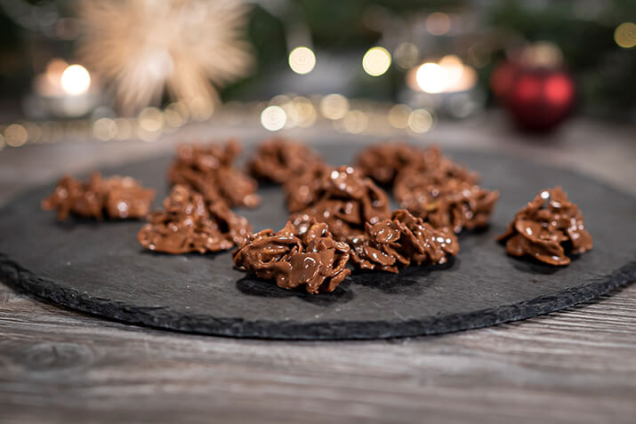 Knusprige Schoko-Flakes Knusprige Schoko-Flakes