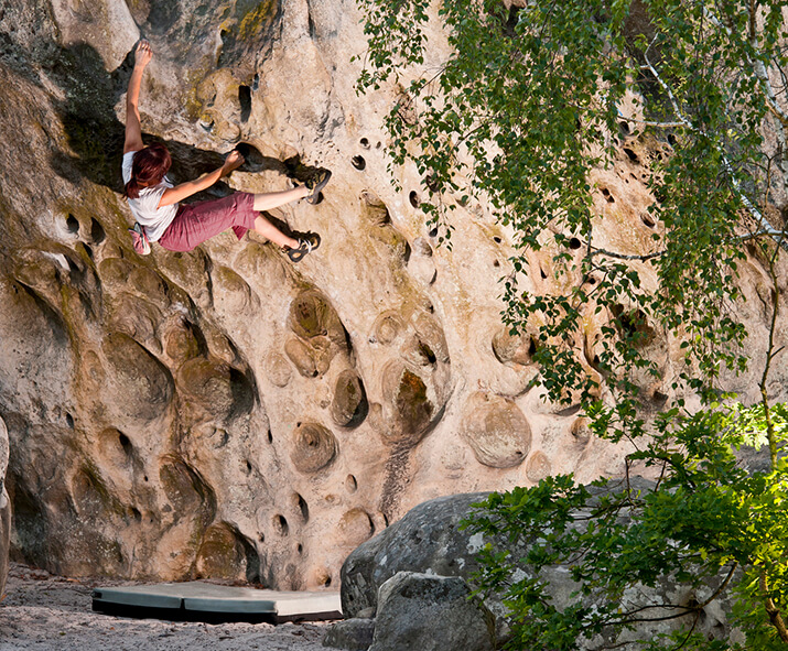 Bouldern in Fontainebleau Bouldern in Fontainebleau