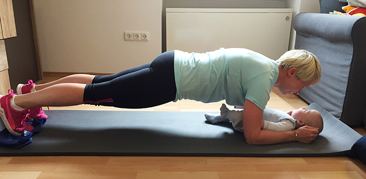 Workout 16: Baby-Power für eine Extraportion Spaß Workout 16: Baby-Power für eine Extraportion Spaß