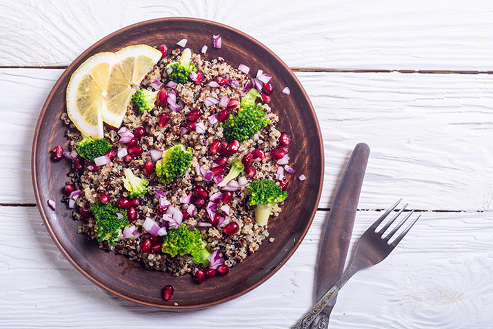 Quinoa-Granatapfelsalat von Patrick Lange Quinoa-Granatapfelsalat von Patrick Lange