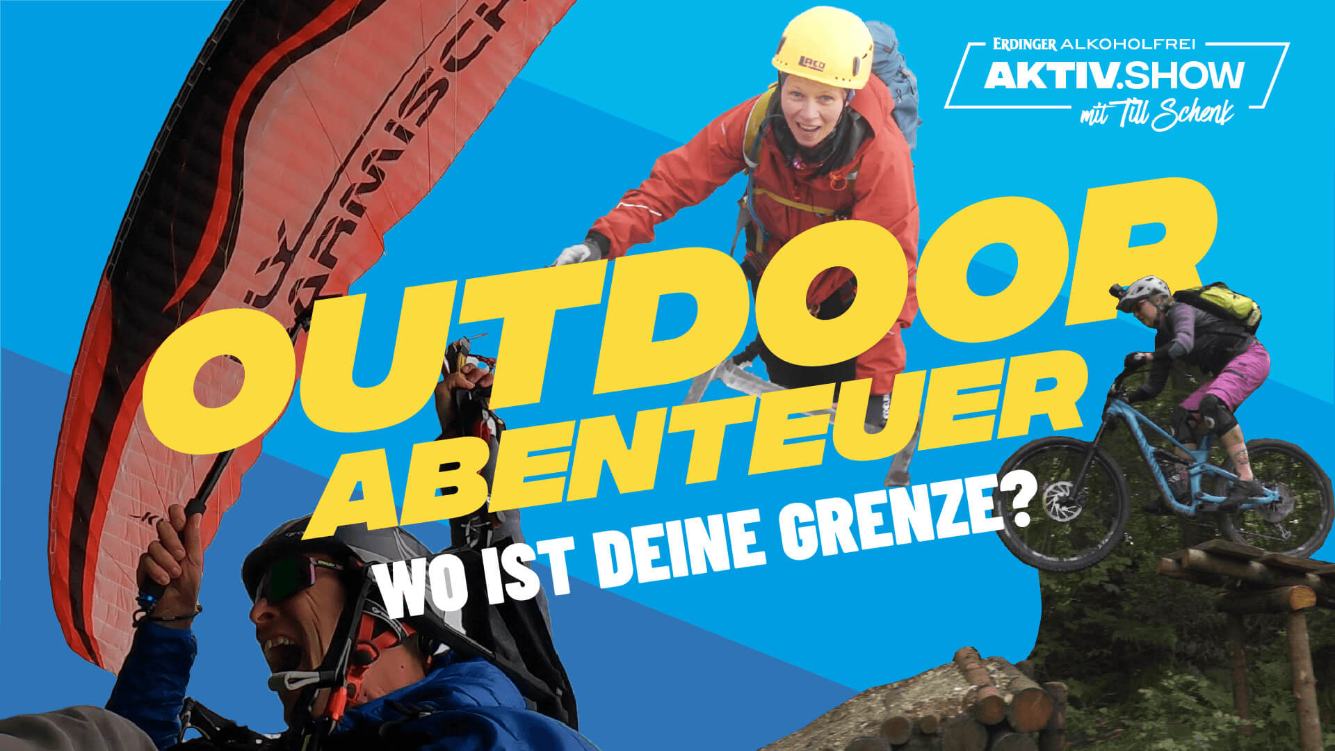Biken, Klettersteigen & Paragliden - Adrenalin pur | Aktiv.Show mit Till Schenk