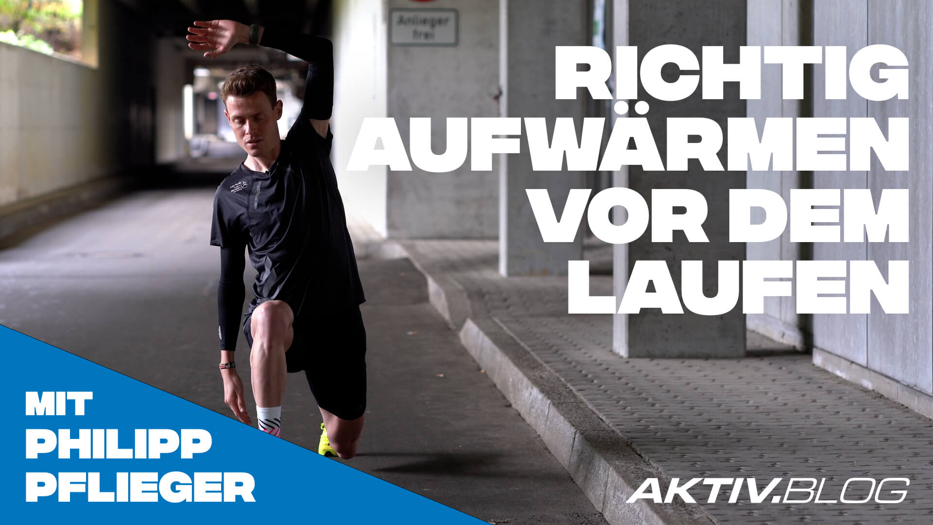 Richtig aufwärmen vor dem Laufen – Tipps von Philipp Pflieger | Laufen mit ERDINGER Alkoholfrei