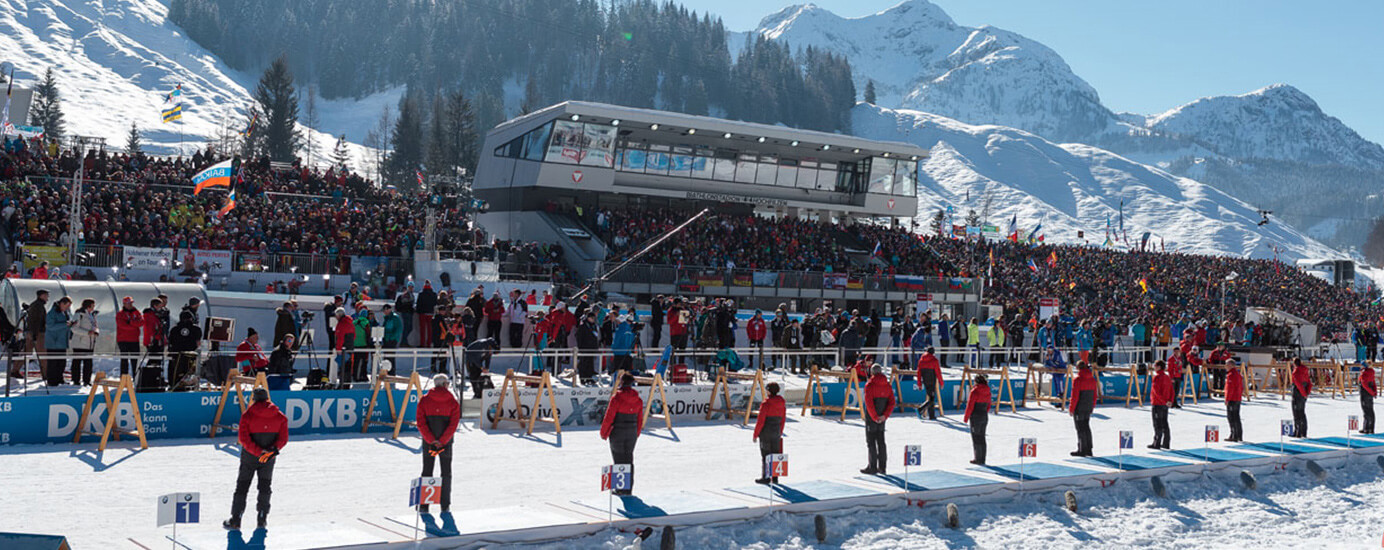 Hinter den Kulissen des Biathlon-Weltcups mit Andreas Stitzl Hinter den Kulissen des Biathlon-Weltcups mit Andreas Stitzl