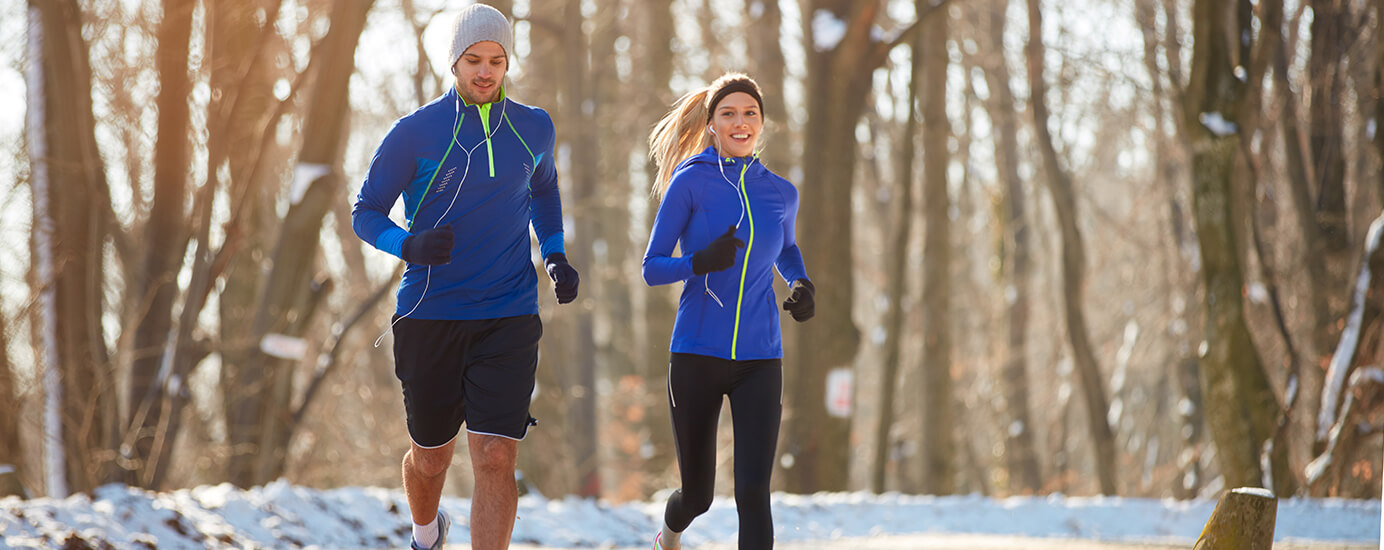 Joggen im Winter? Auf jeden Fall! Joggen im Winter? Auf jeden Fall!