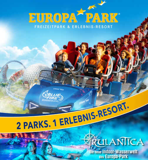Erlebnisaufenthalt<br>EUROPA-PARK - <br>Action ist Wochenende Erlebnisaufenthalt<br>EUROPA-PARK - <br>Action ist Wochenende